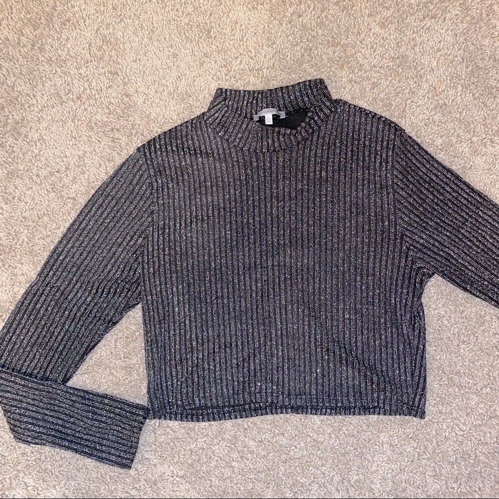 ✨SPARKLY Crop Top - Large